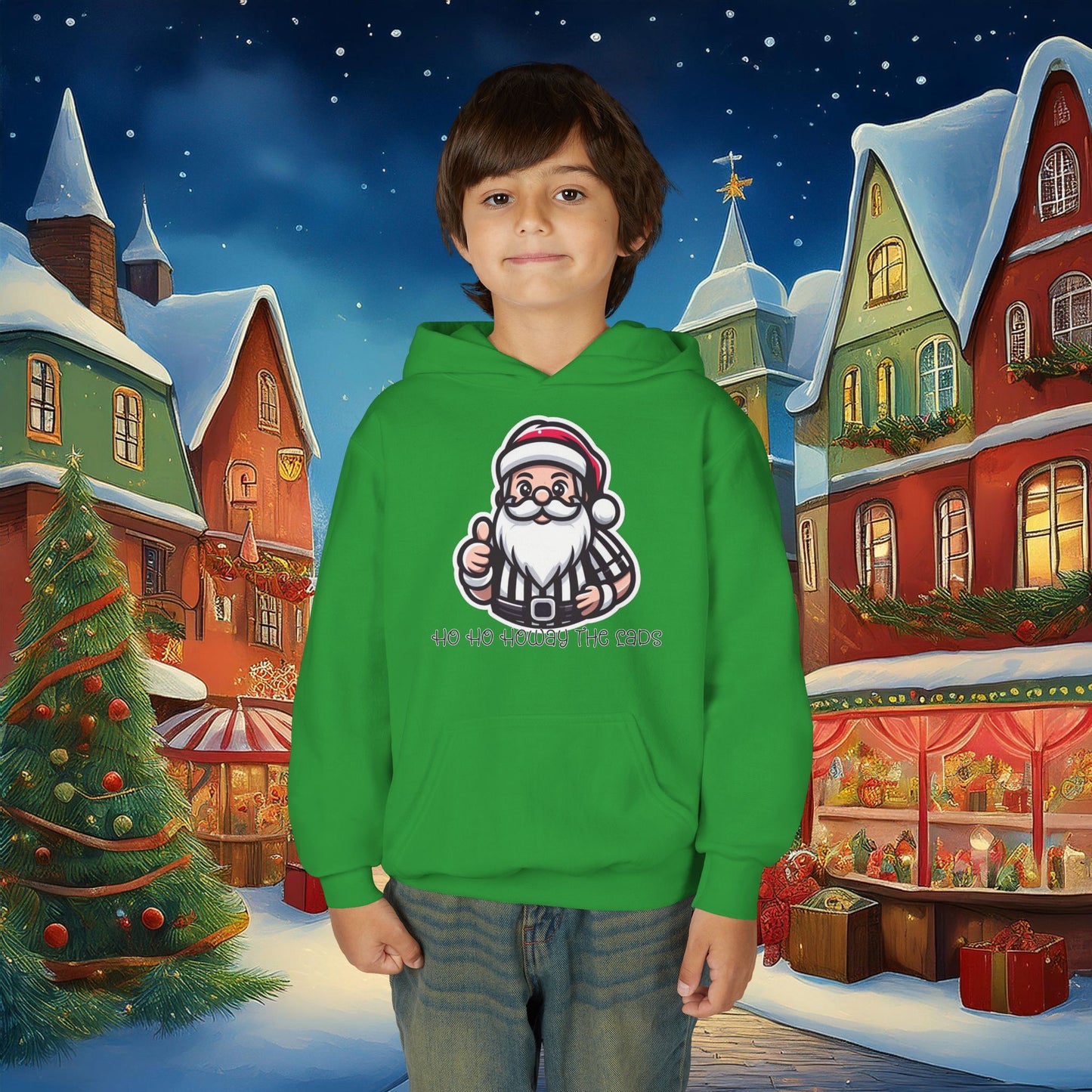 Newcastle United Ho Ho Howay the Lads Youth Hoodie