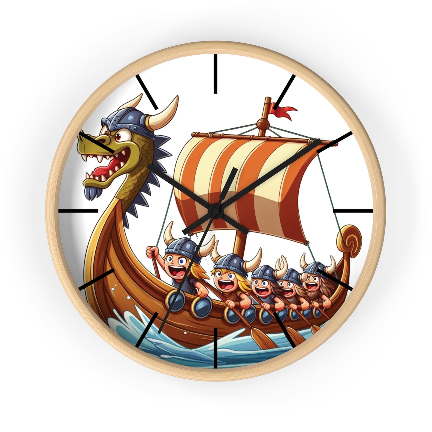 Little Raiding Party Wall Clock