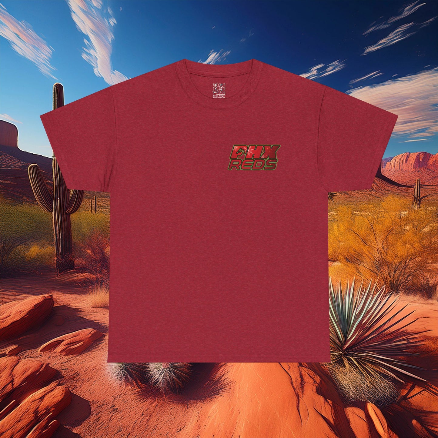 PHX Reds Christmas Crest Tee