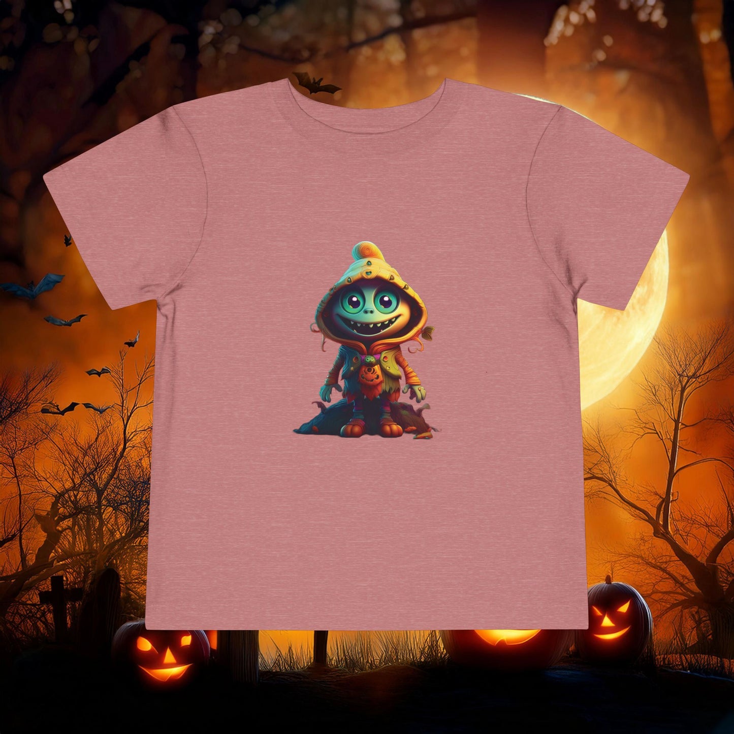 Trick or Treat Monster Toddler Tee