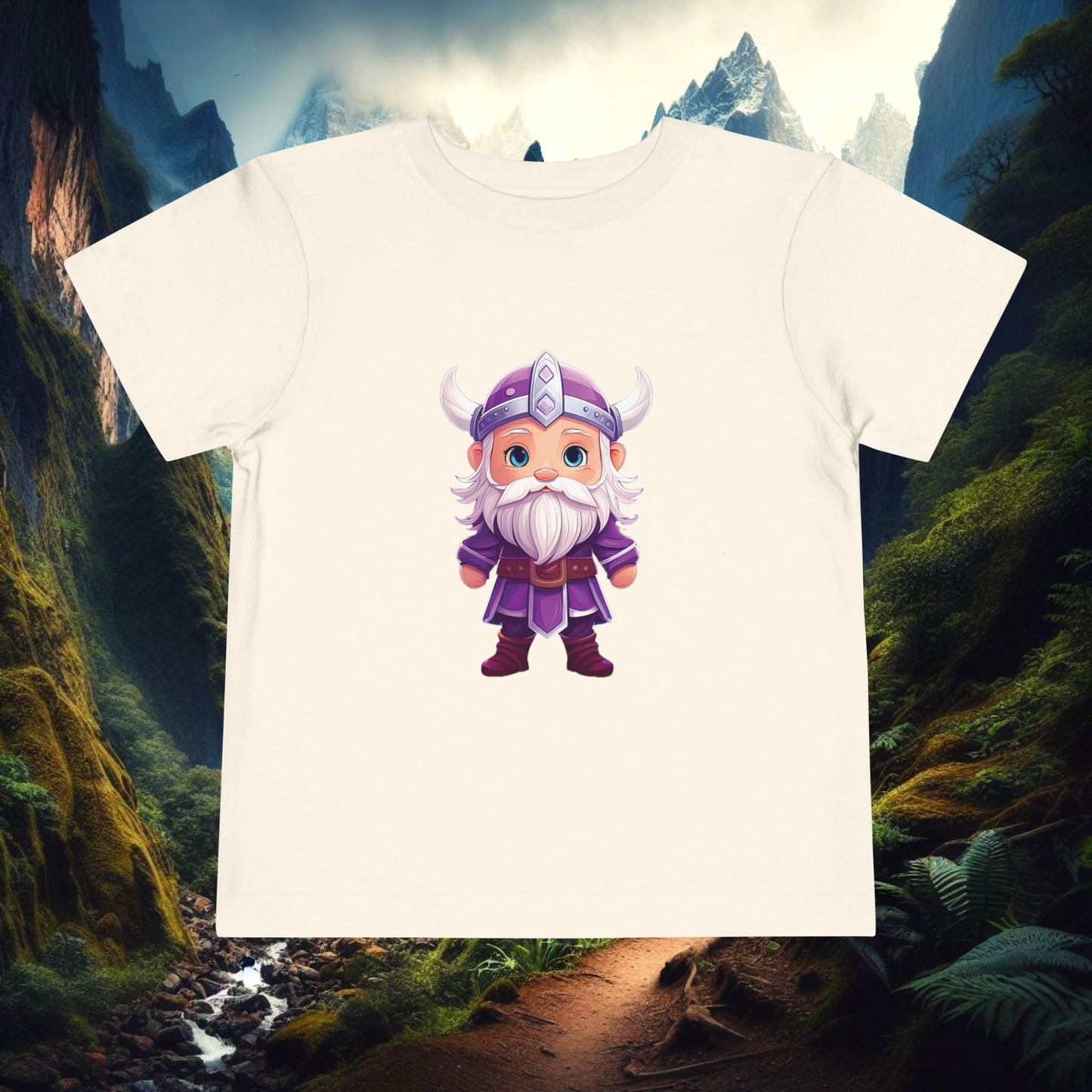 Purple Viking Toddler Tee