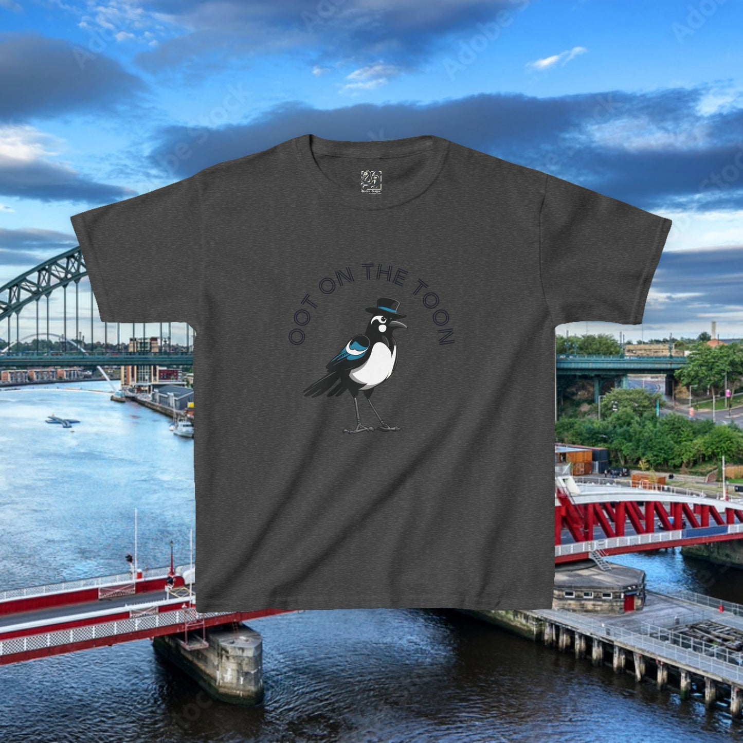 Newcastle United "Oot on the Toon" Kids Tee