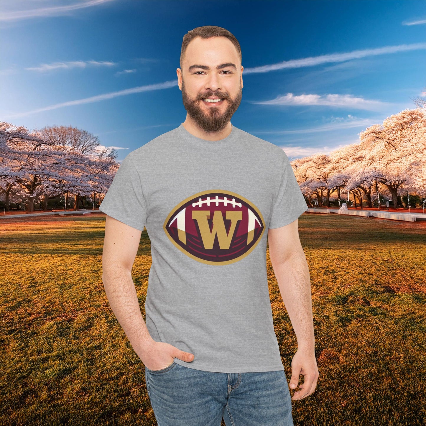 Washington Football Logo Tee