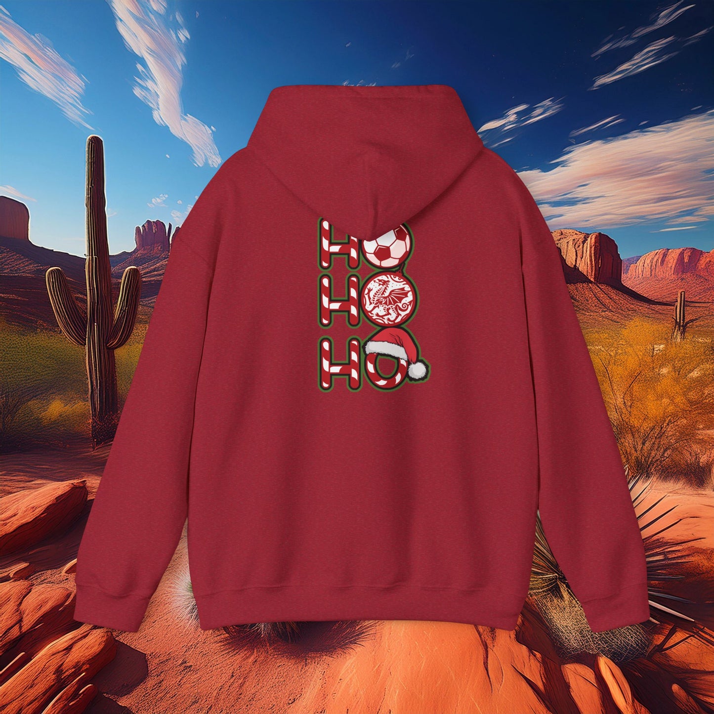 PHX Reds "Ho, Ho, Ho" Hoodie