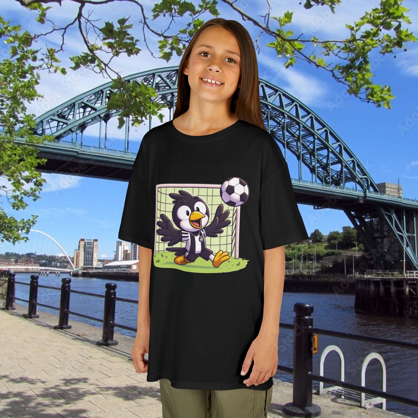 Newcastle United Mini Mag Keeper Kids Tee