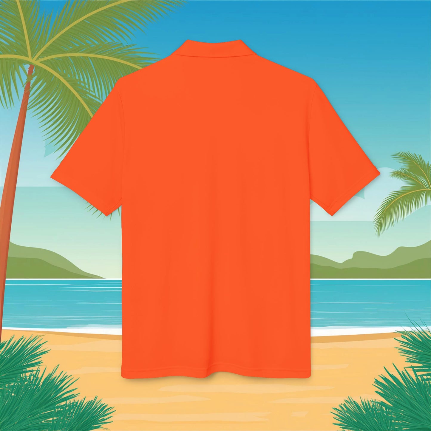 Miami Leaping Marlin adidas Performance Polo