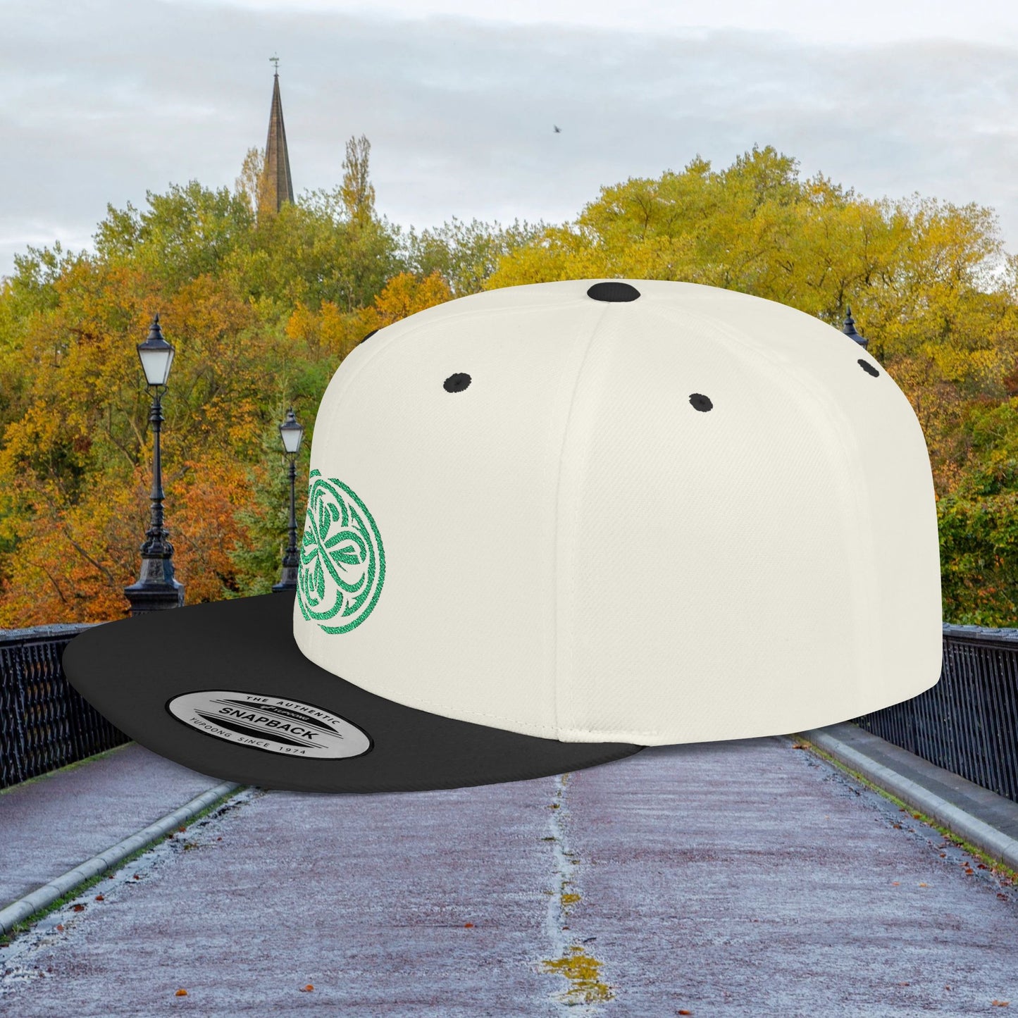 Celtic FC Crest Flat Bill Snapback