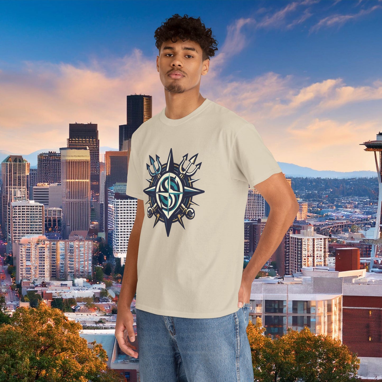 Seattle Baseball Crest Tee