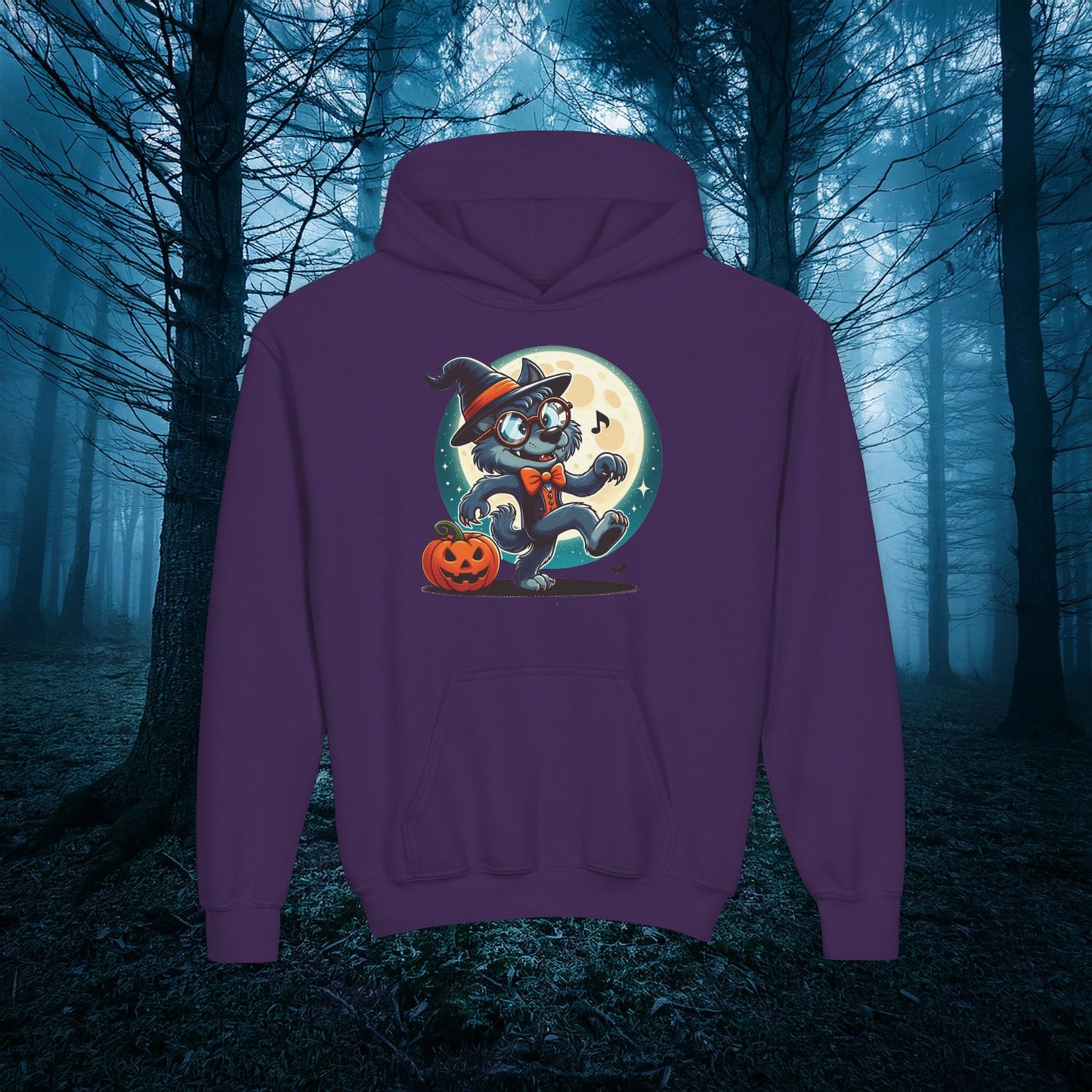 Trick or Treat Werewolf Youth Hoodie