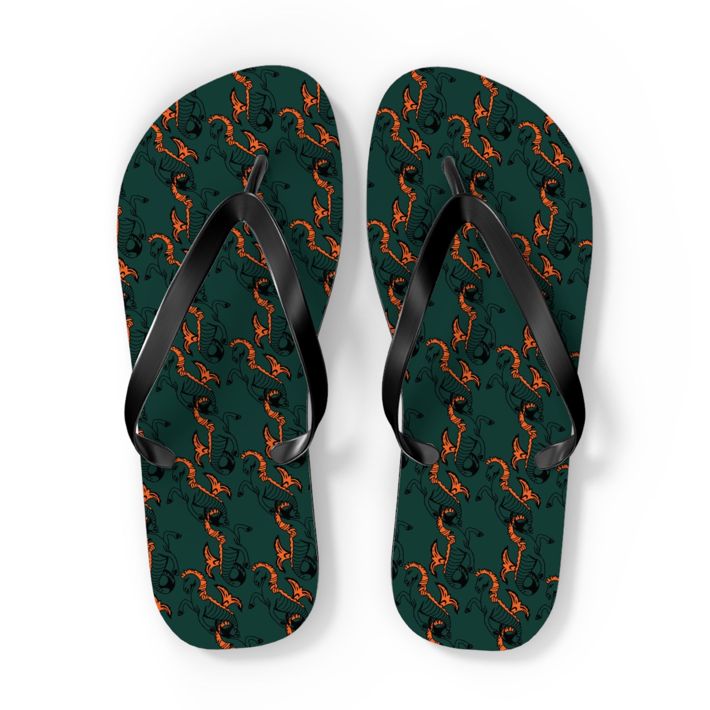 Newcastle Seahorse Flip Flops