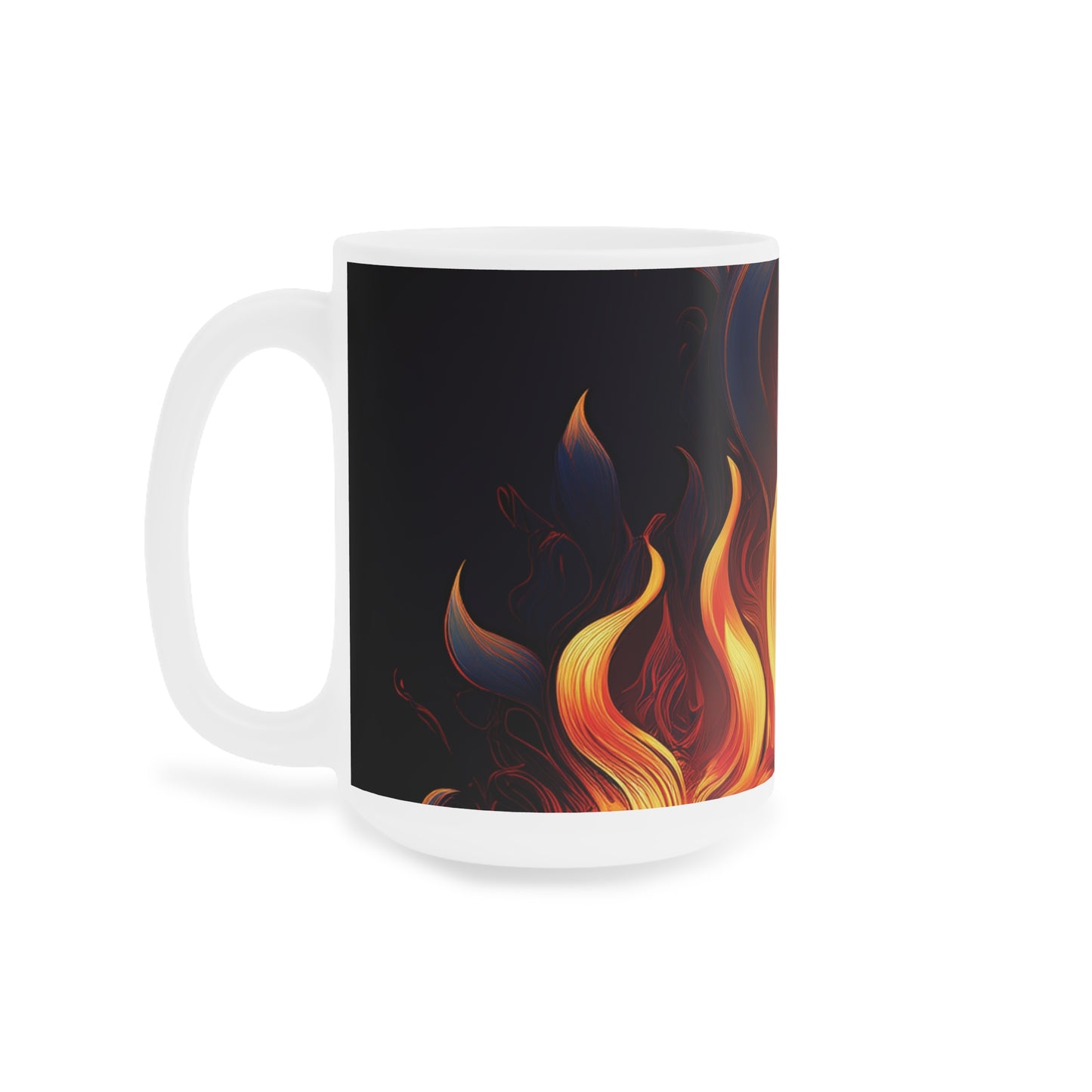 Flames Ceramic Mugs (11oz\15oz)