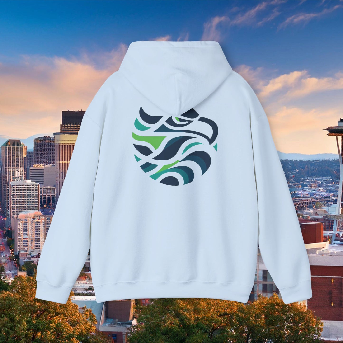 Seattle Football Logo Hoodie