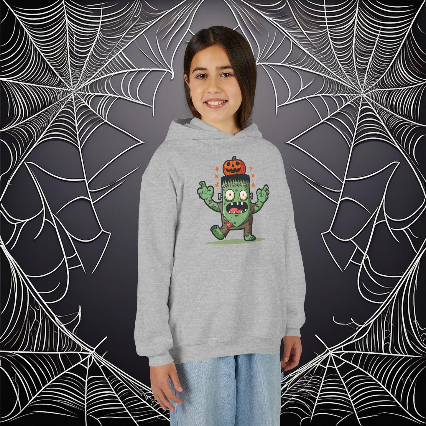 Little Frankenstein's Monster Youth Hoodie