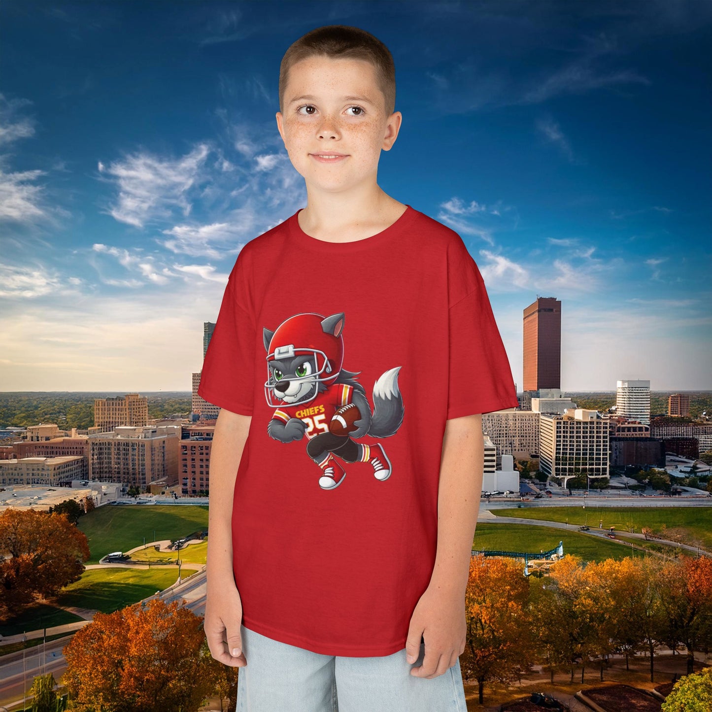 Kansas City Wolf Player Kids Tee