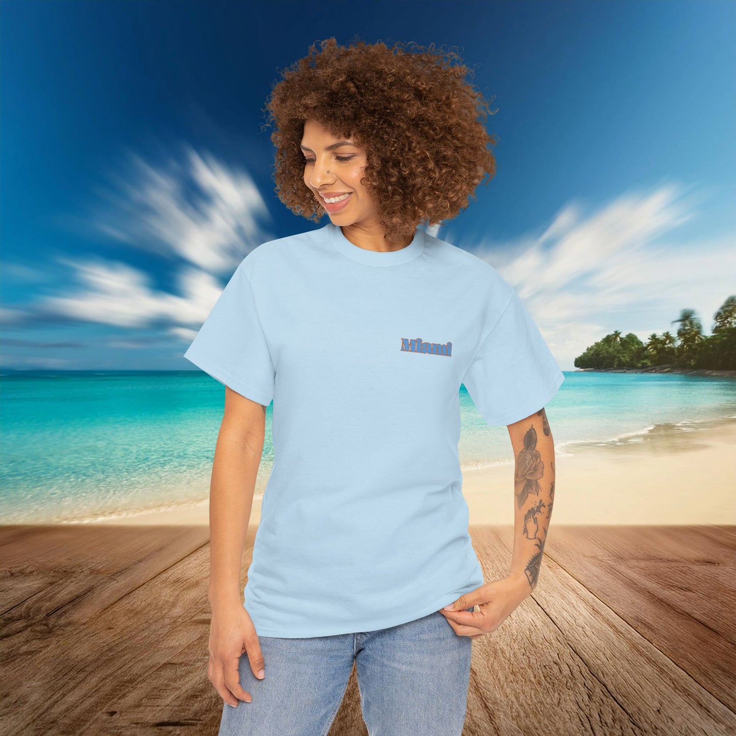 Miami Football Design Tee