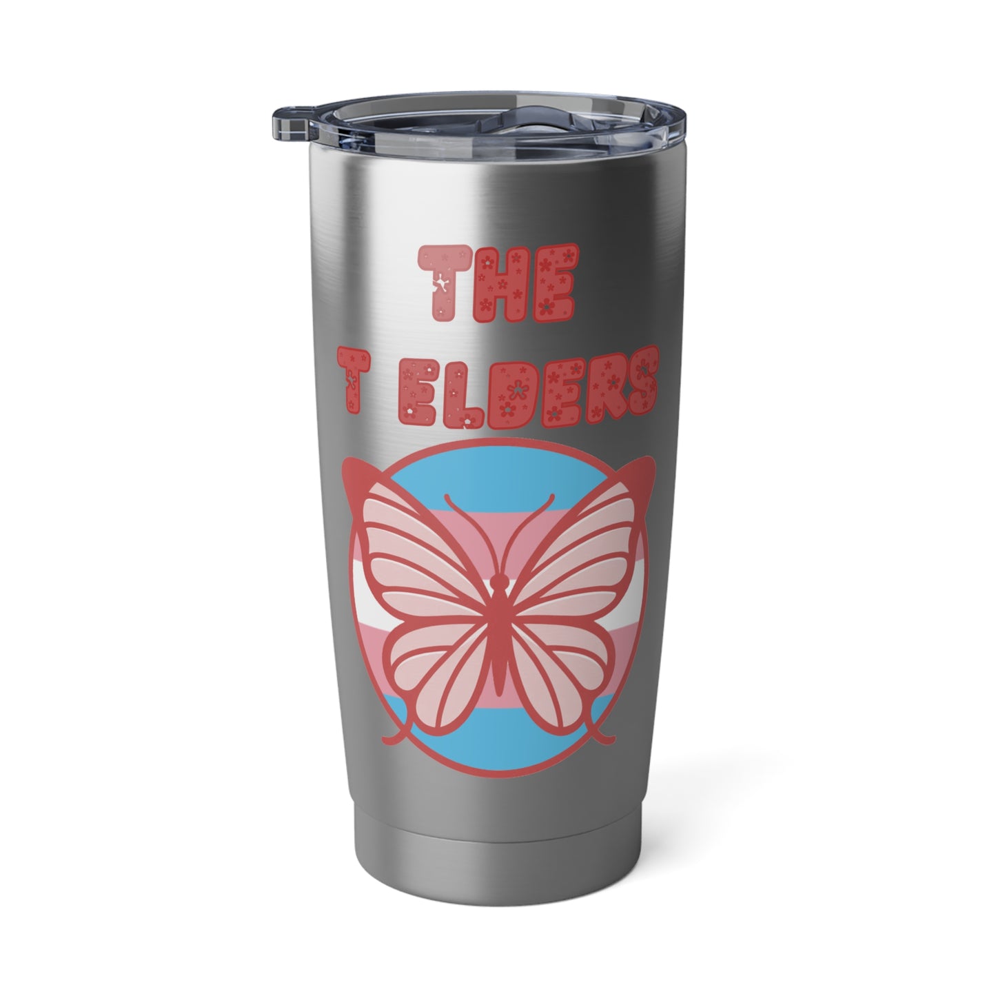 The T Elders Butterfly 20oz Travel Tumbler