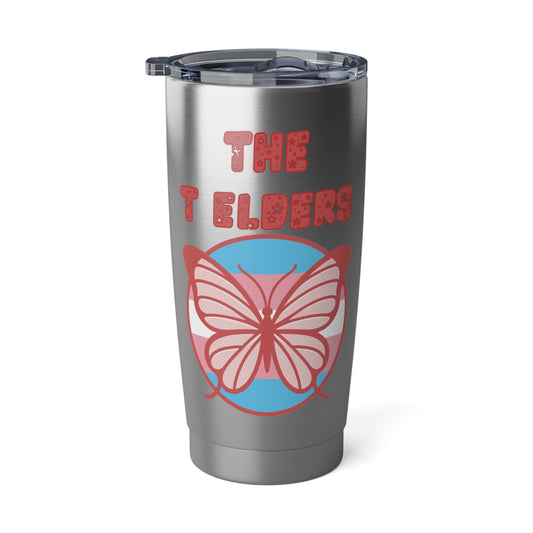 The T Elders Butterfly 20oz Travel Tumbler