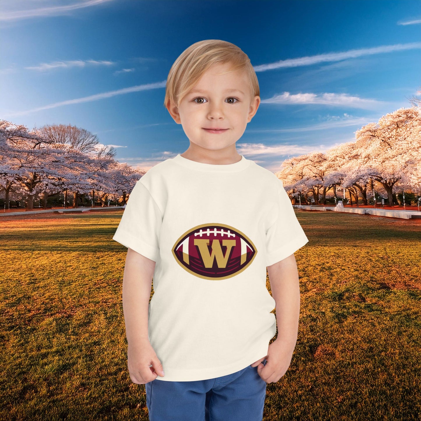 Washington Football Logo Toddler Tee
