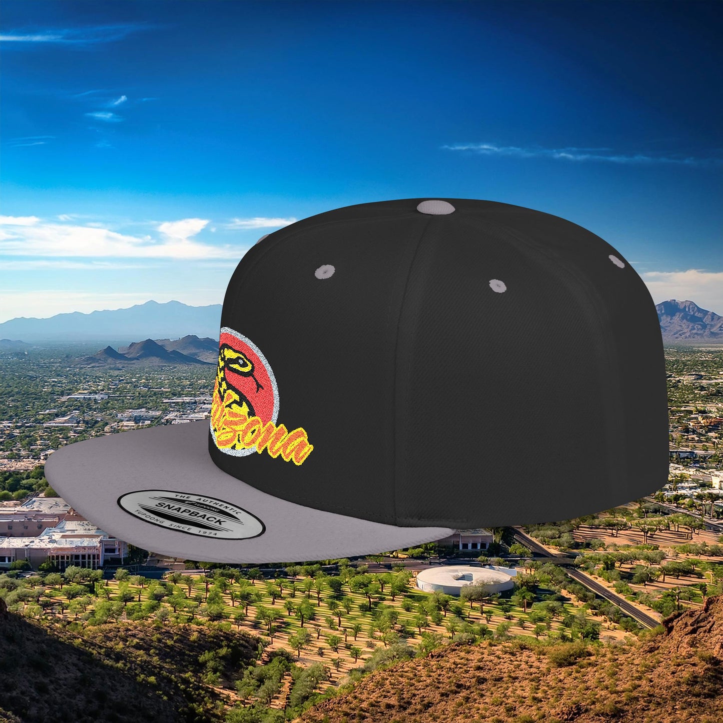 Arizona Baseball Flat Bill Snapback