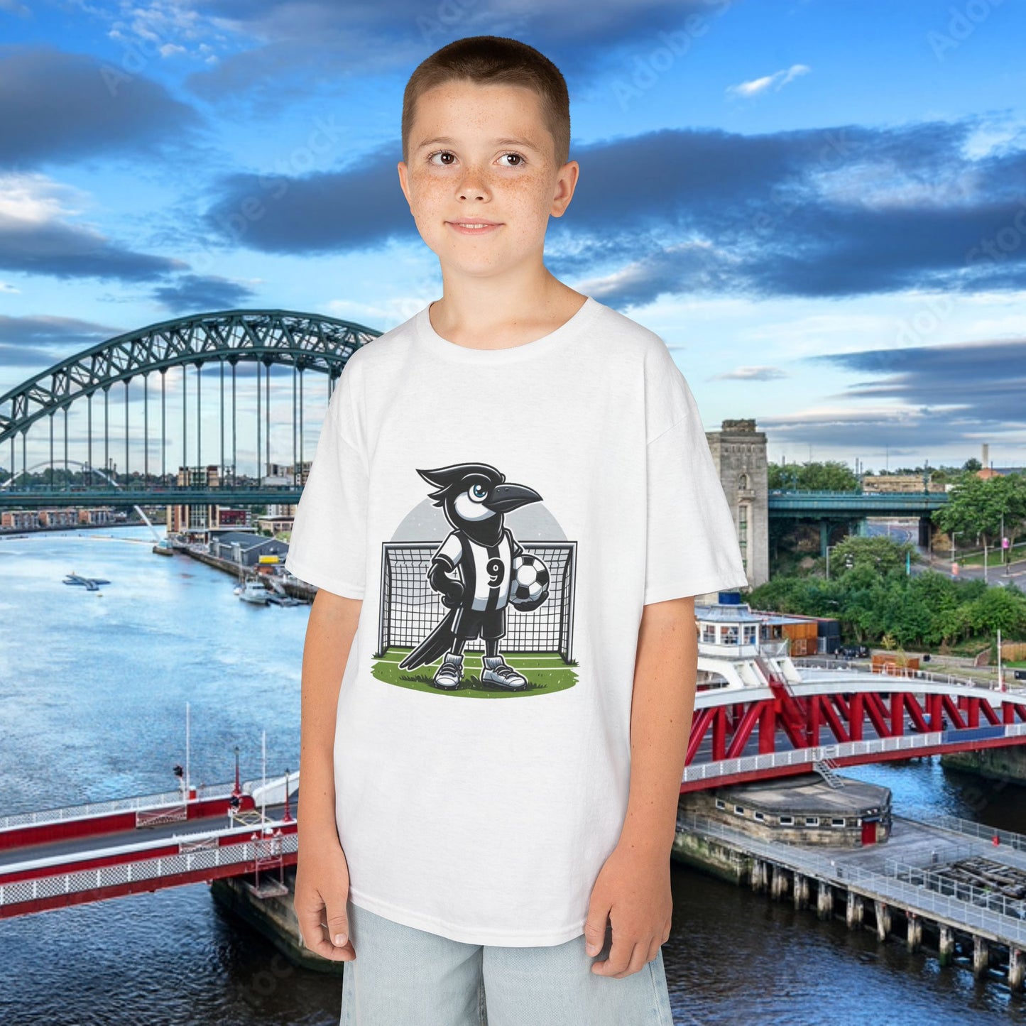 Newcastle United Little Mag #9 Kids Tee