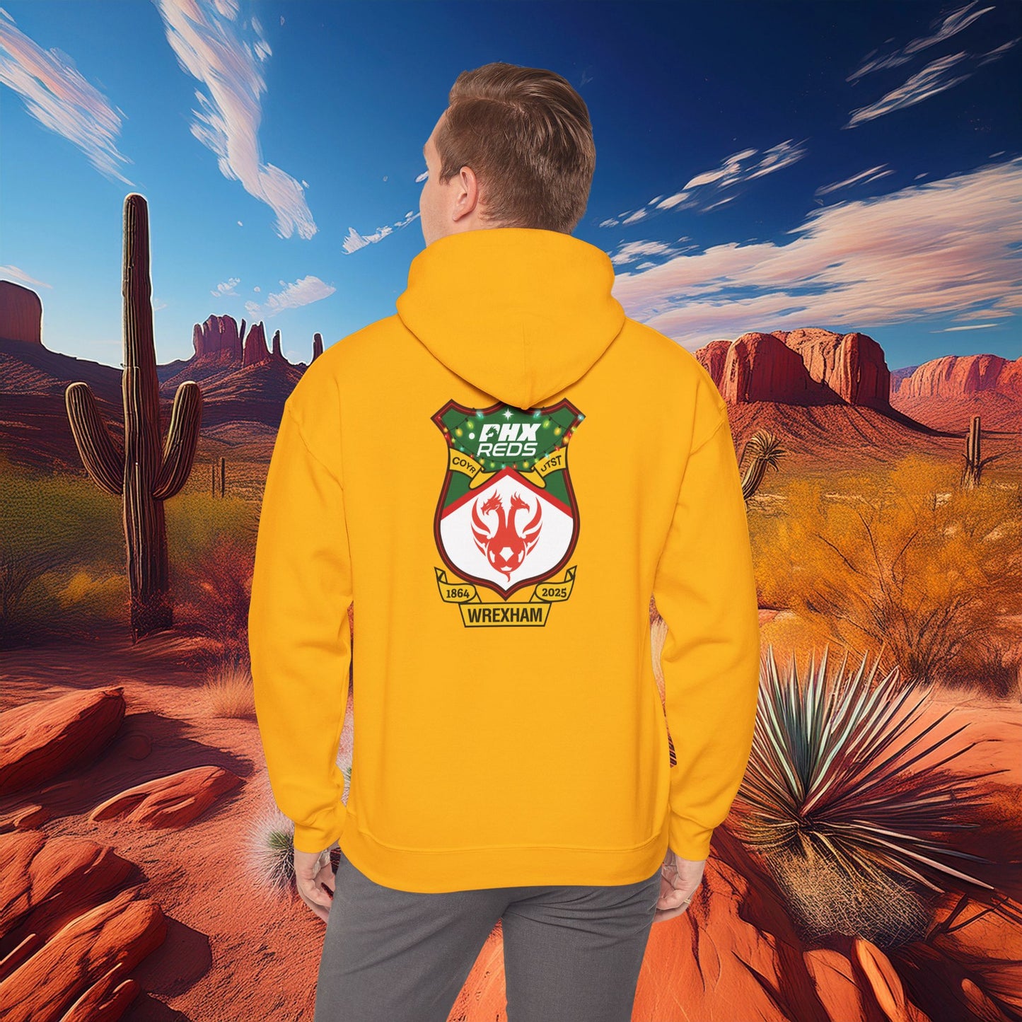 PHX Reds "Merry Wrexmas" Hoodie