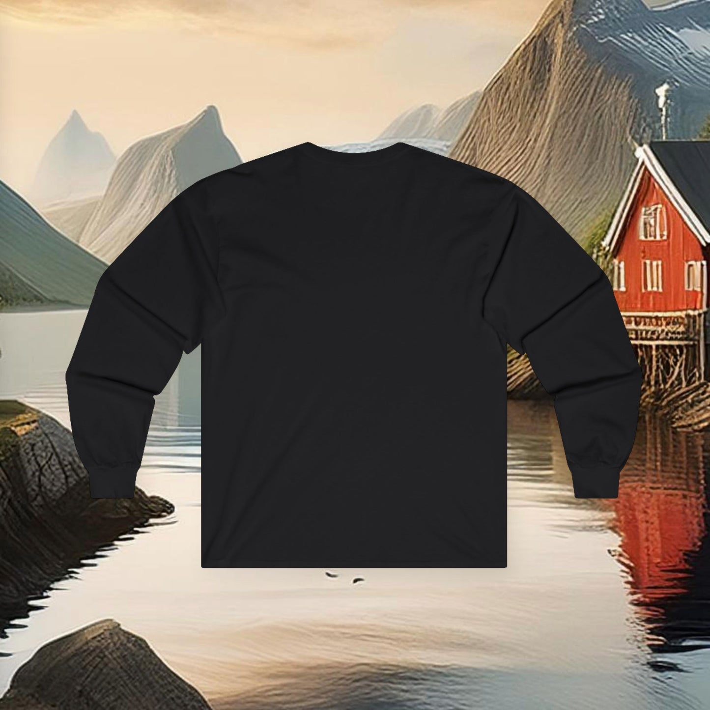 Viking and Dragon Long Sleeve Tee