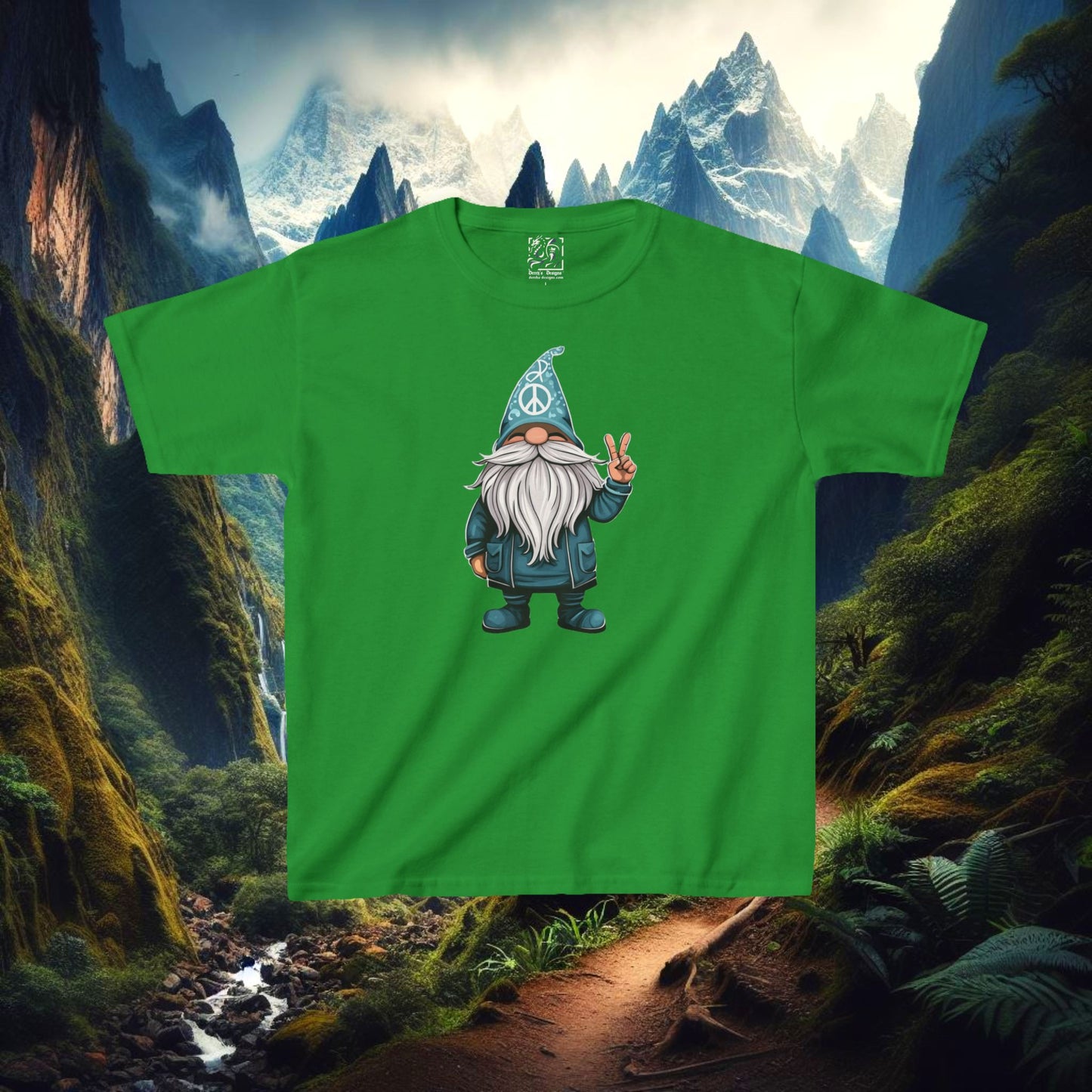 Peace Gnome Kids Tee