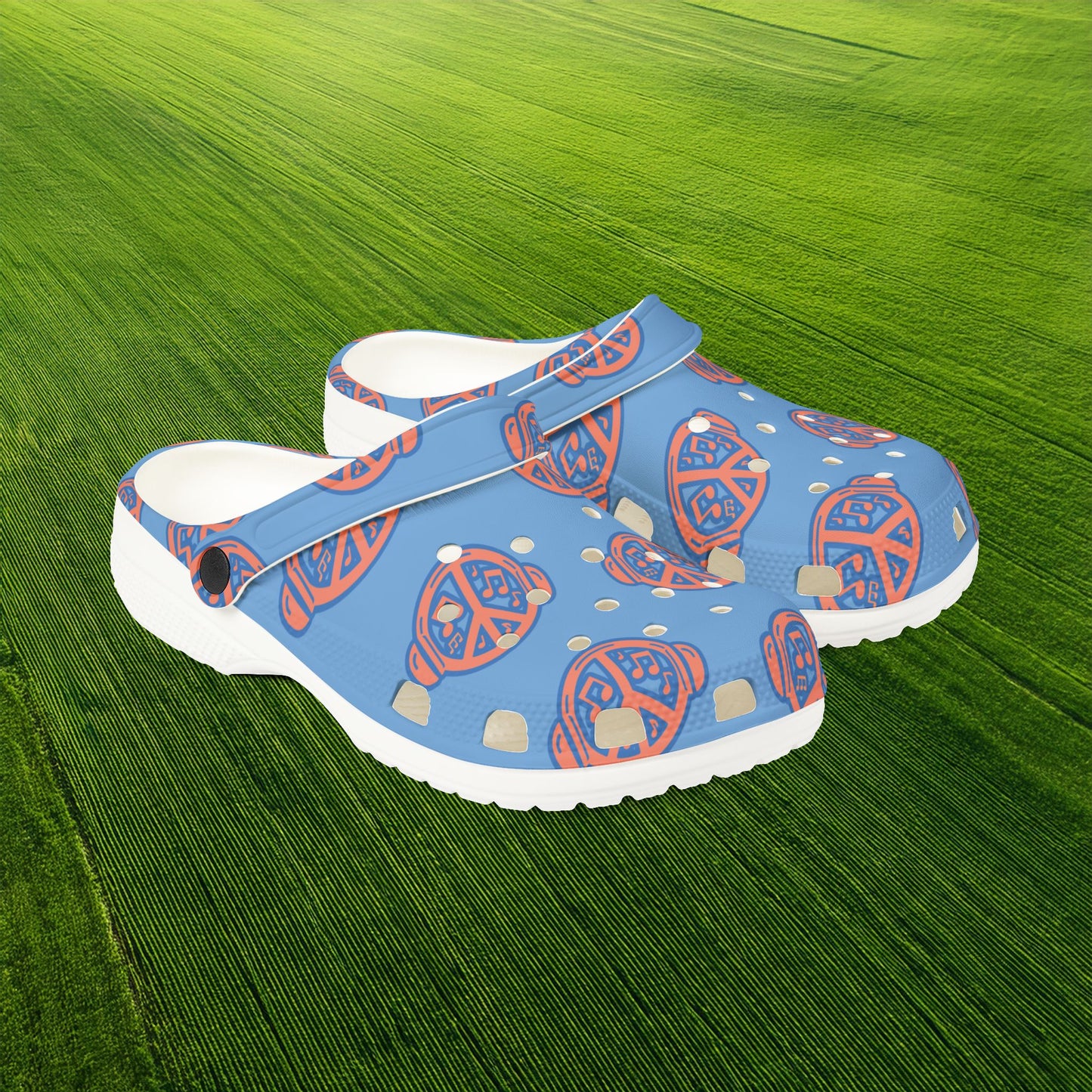 Beats Peace Logo Foam Clogs