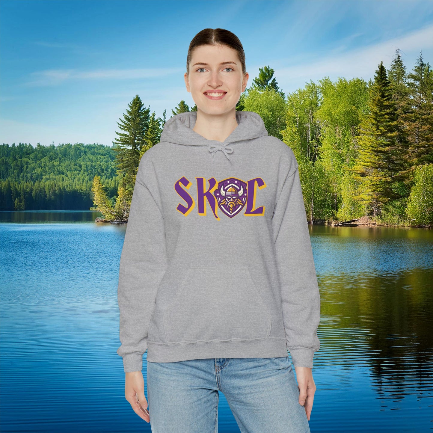 Minnesota Football SKOL Logo Hoodie