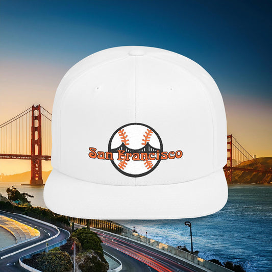 San Francisco Baseball Flat Bill Snapback