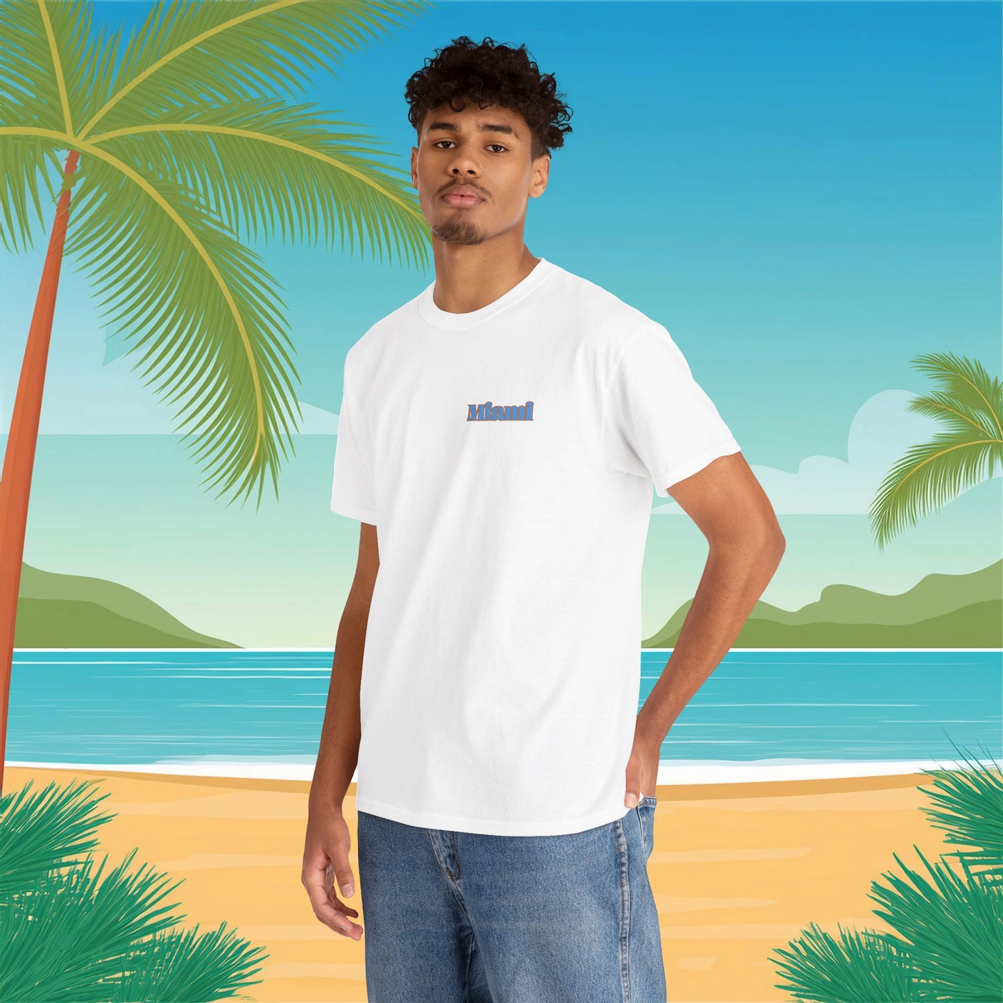 Miami Logo Tee