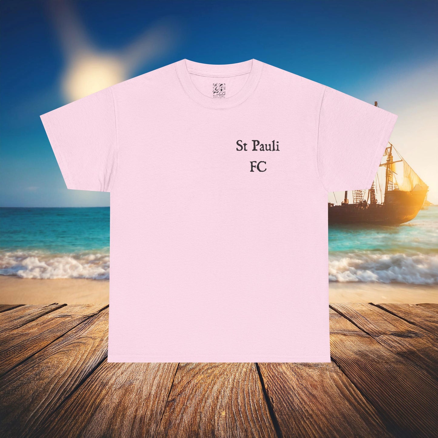 St Pauli Pirate Soccer Tee