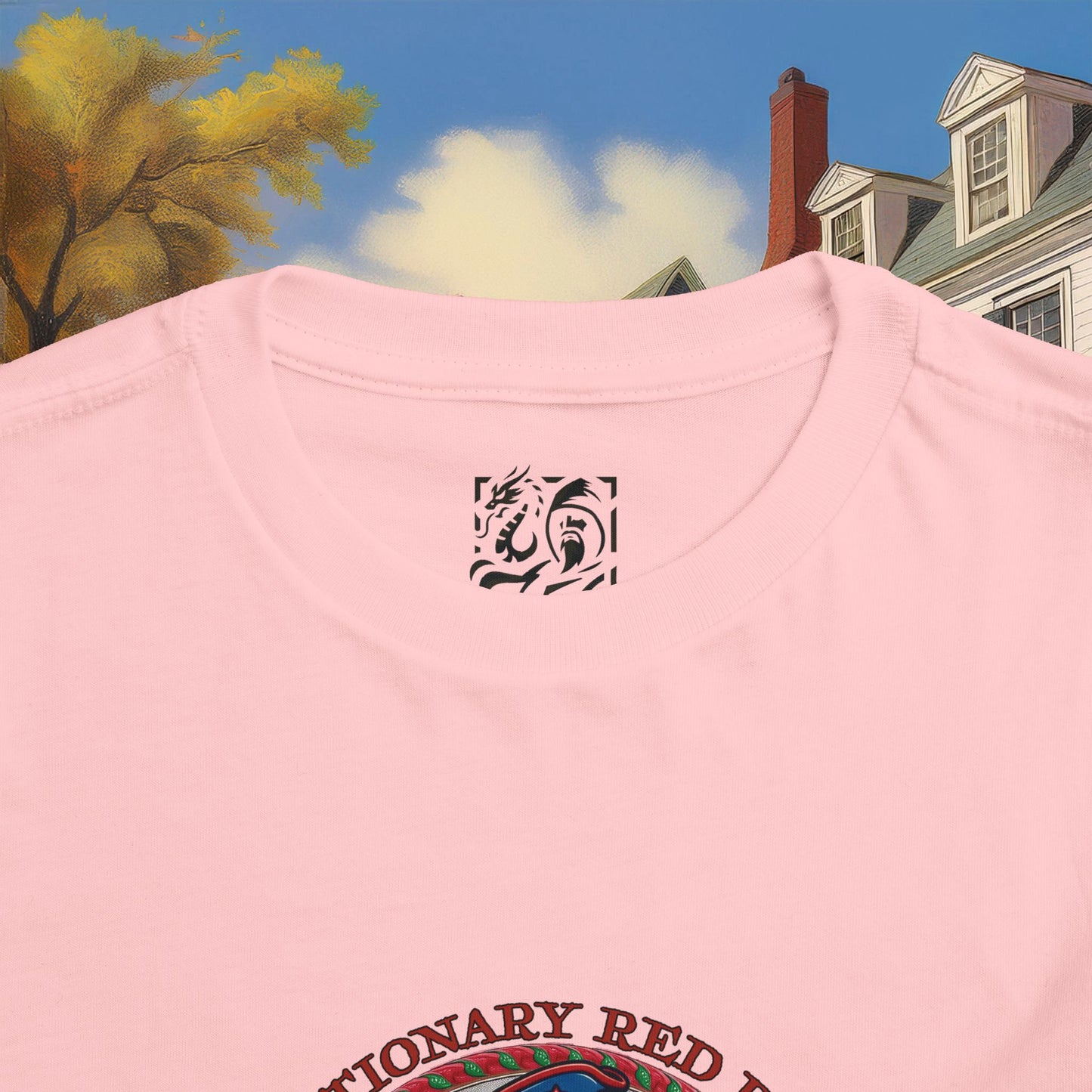 Little Revolutionary Red Dragons Toddler Tee
