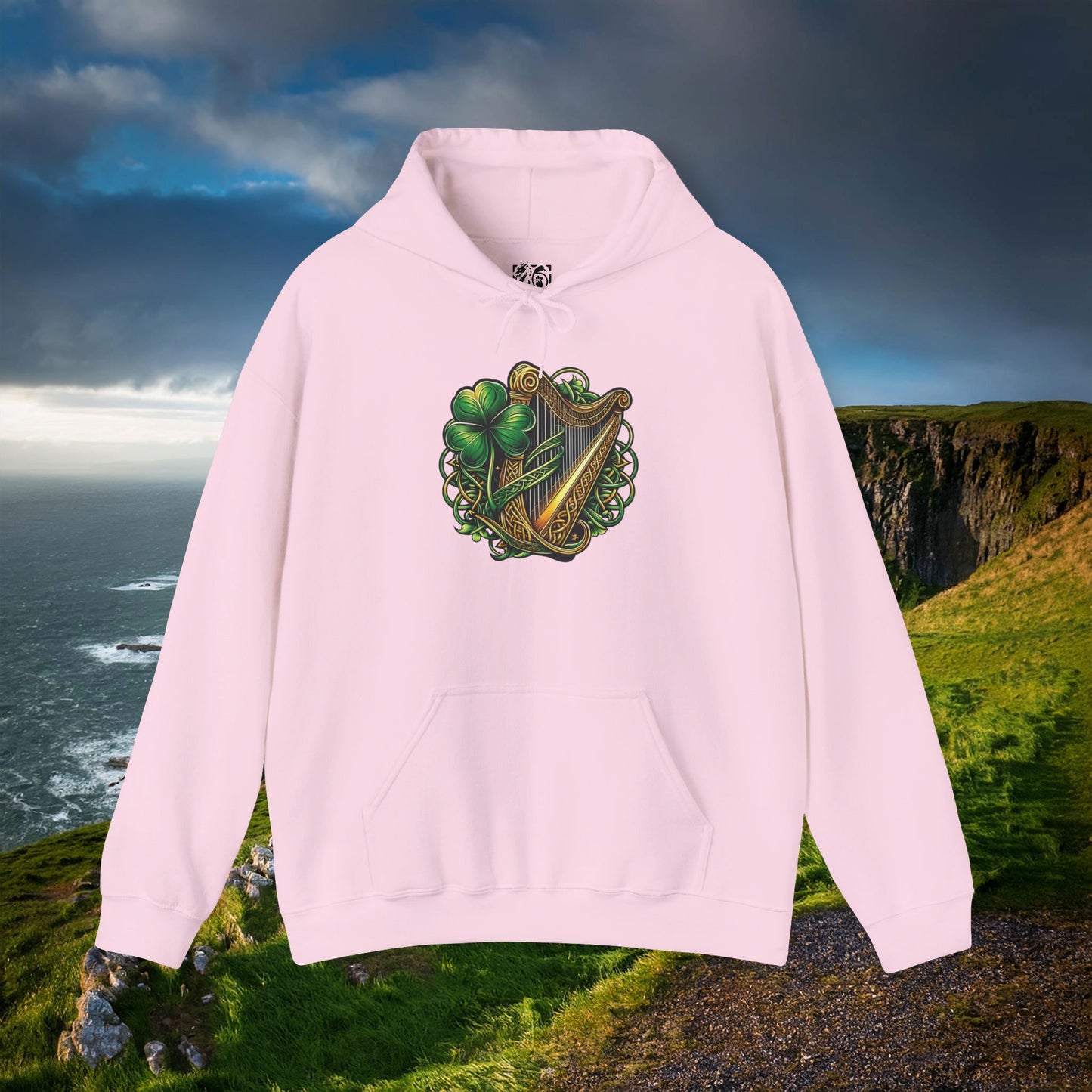 Irish Harp Hoodie