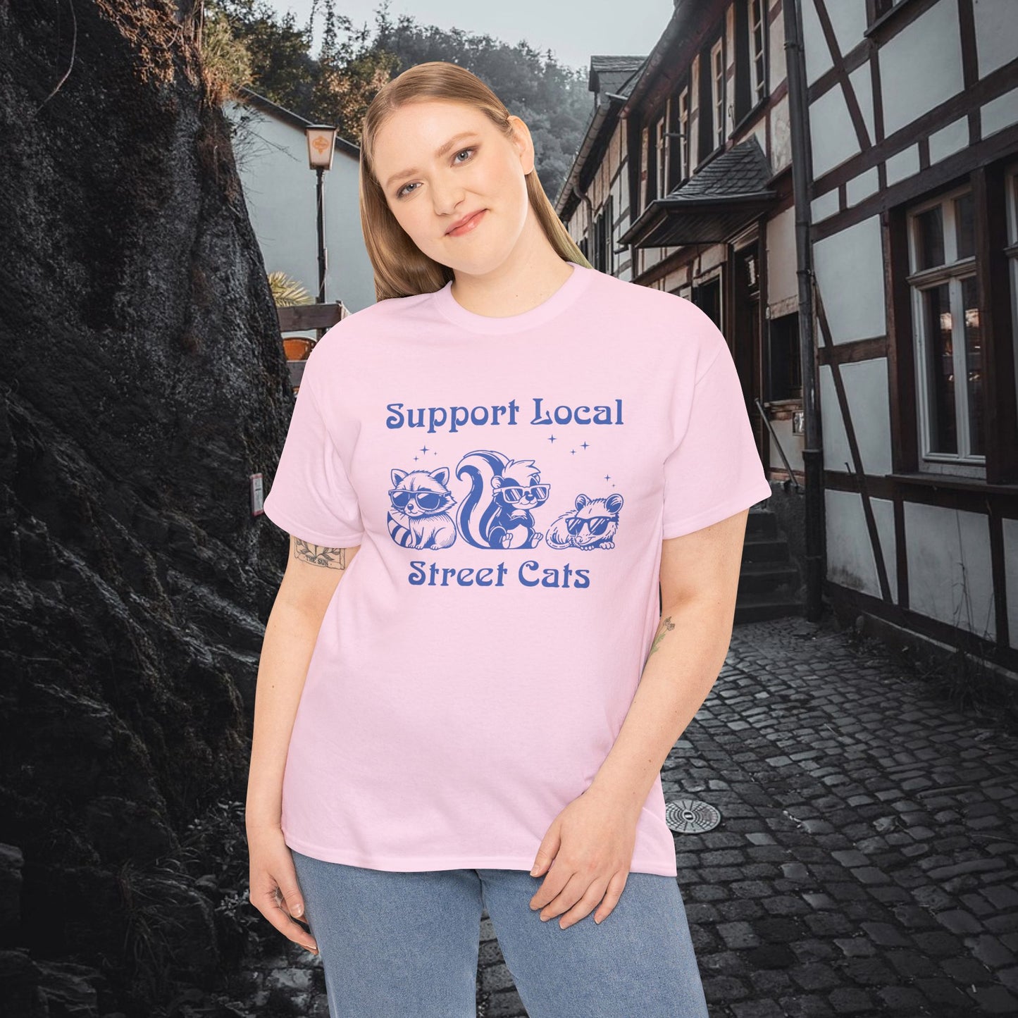 Support Local Street Cats Tee