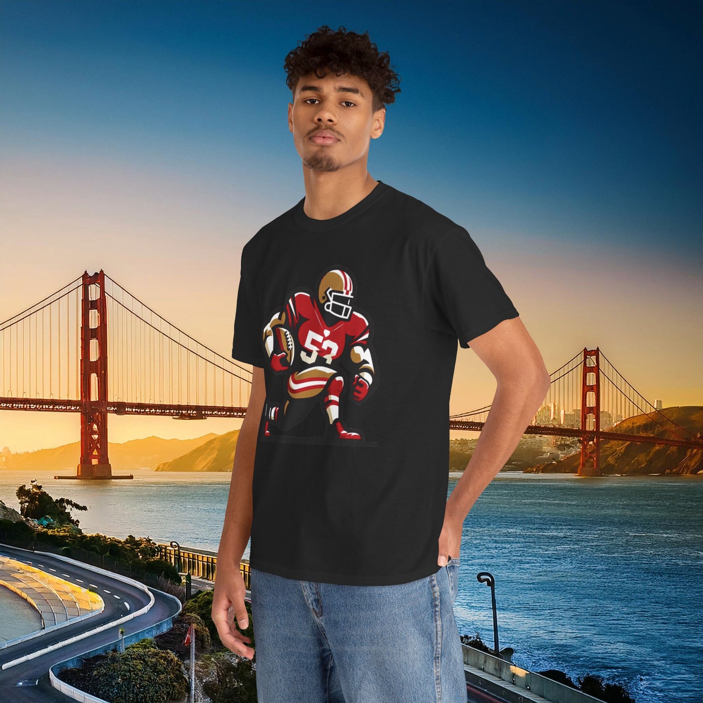 San Francisco Football Player Tee