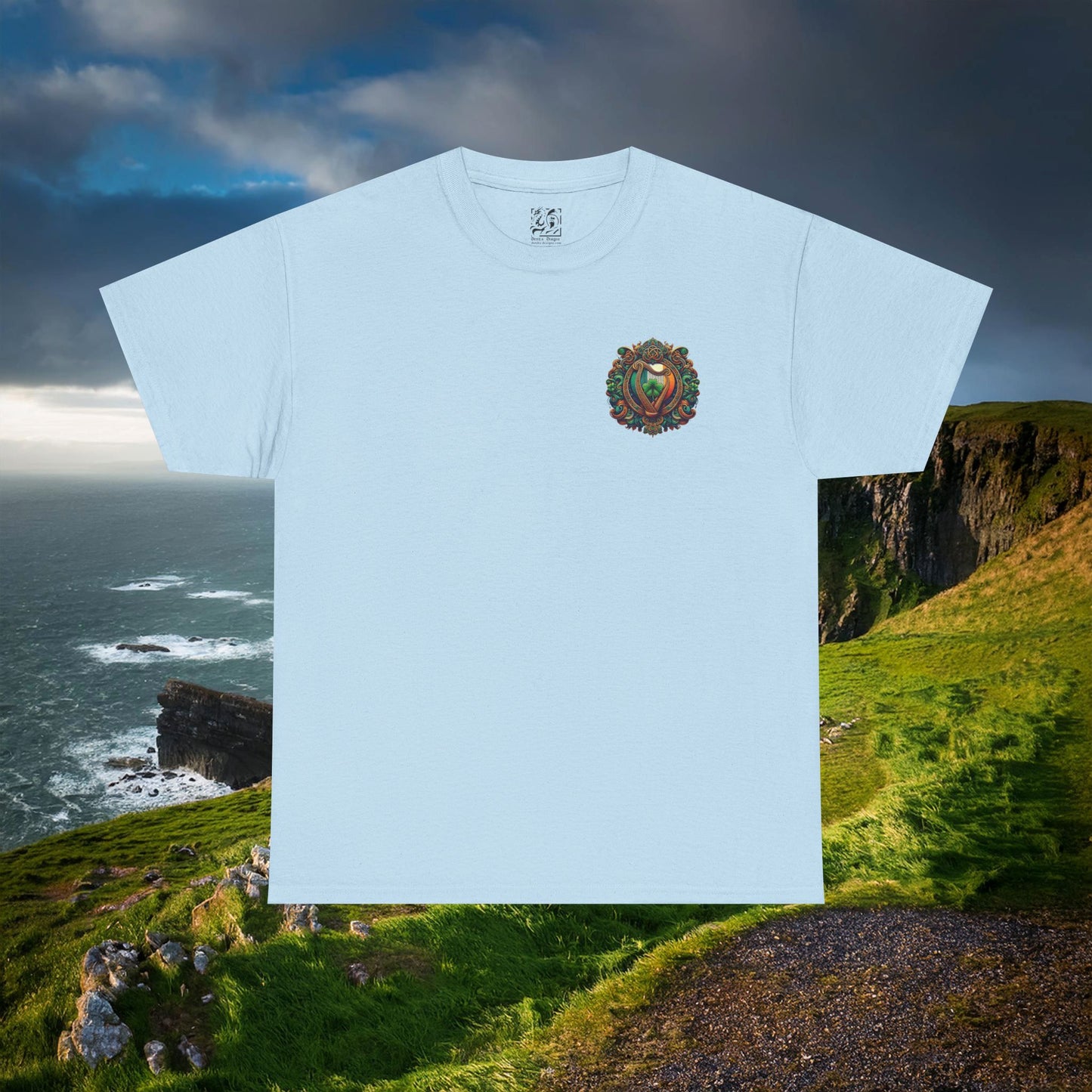 Ireland Harp Crest Tee