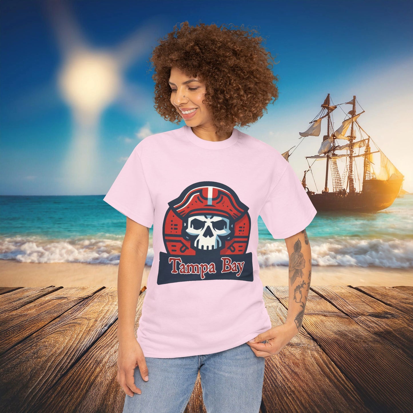 Tampa Bay Football Logo Tee