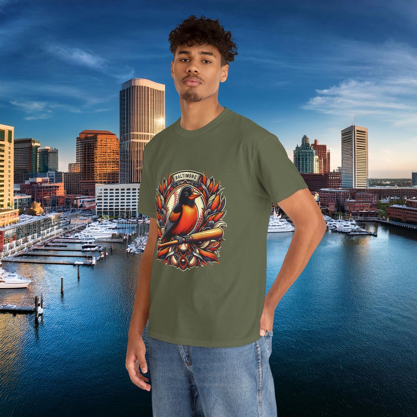 Baltimore Baseball Crest Tee