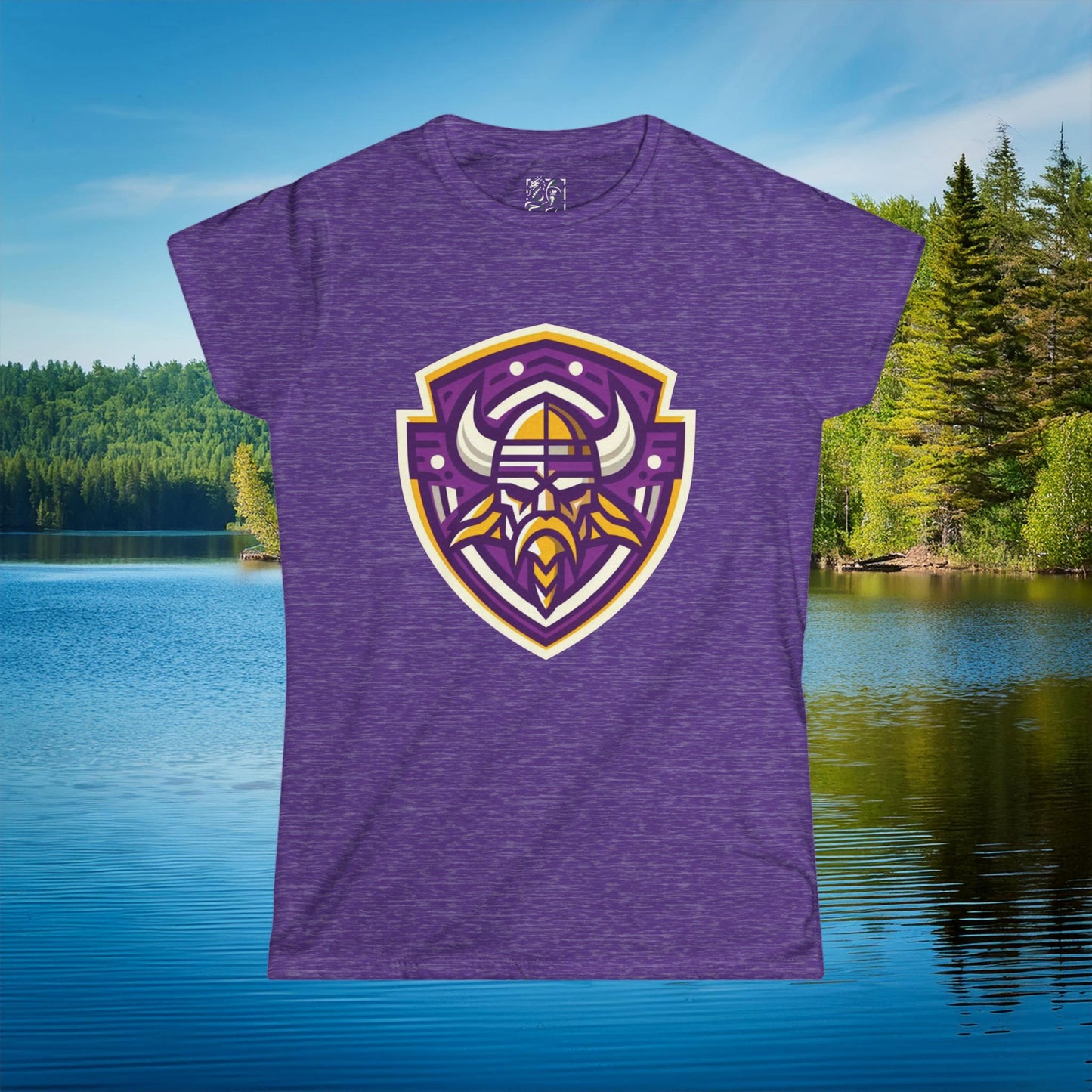 Minnesota Football Logo Women's Softstyle Tee