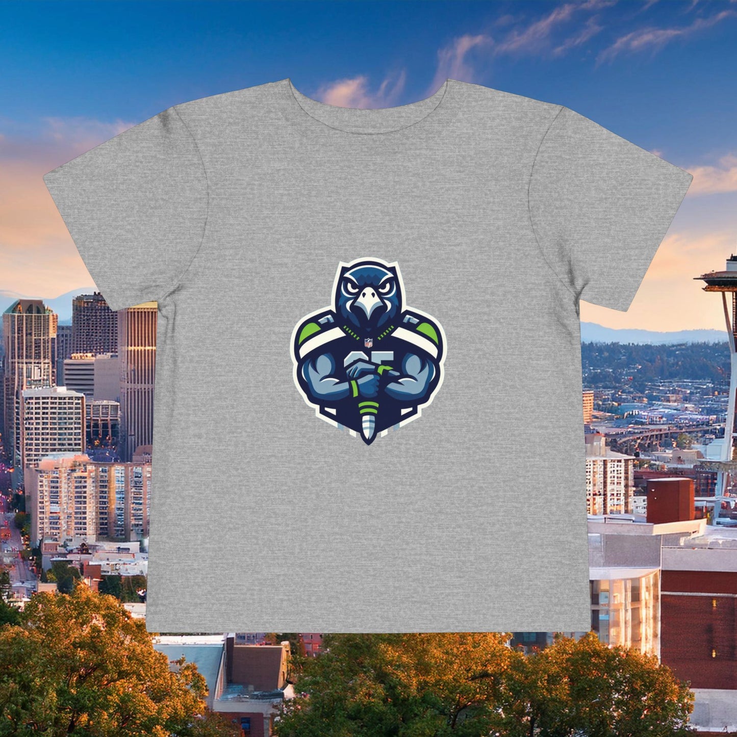 Seattle Football Player Toddler Tee