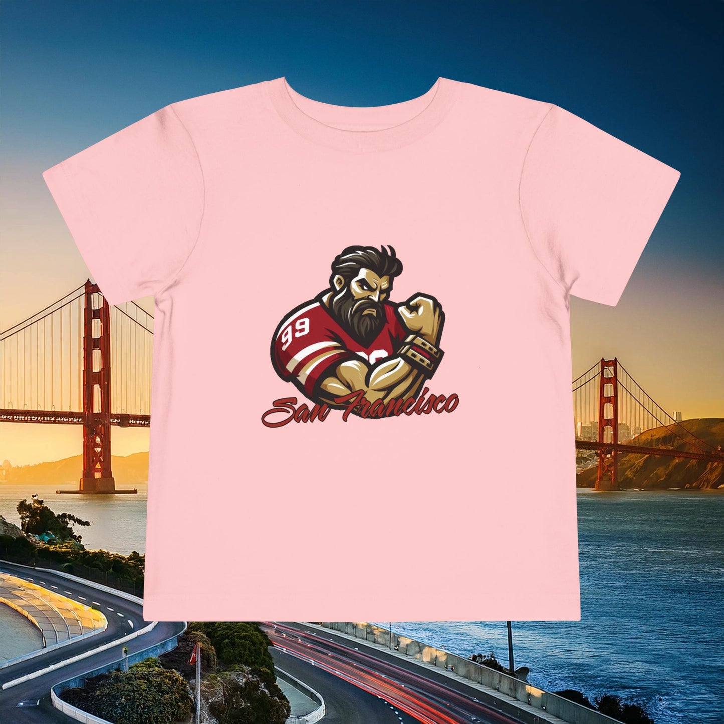 San Francisco Football Fan Toddler Tee