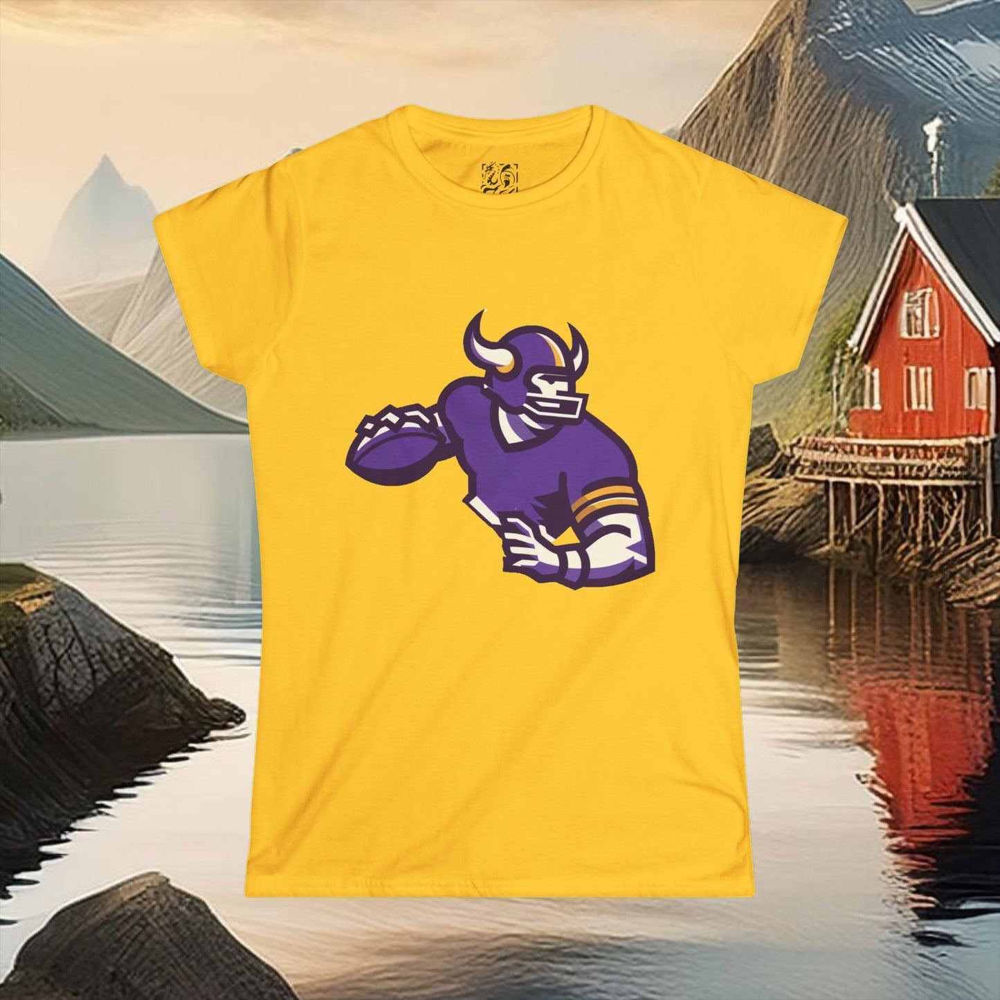 Minnesota Football QB Women's Softstyle Tee