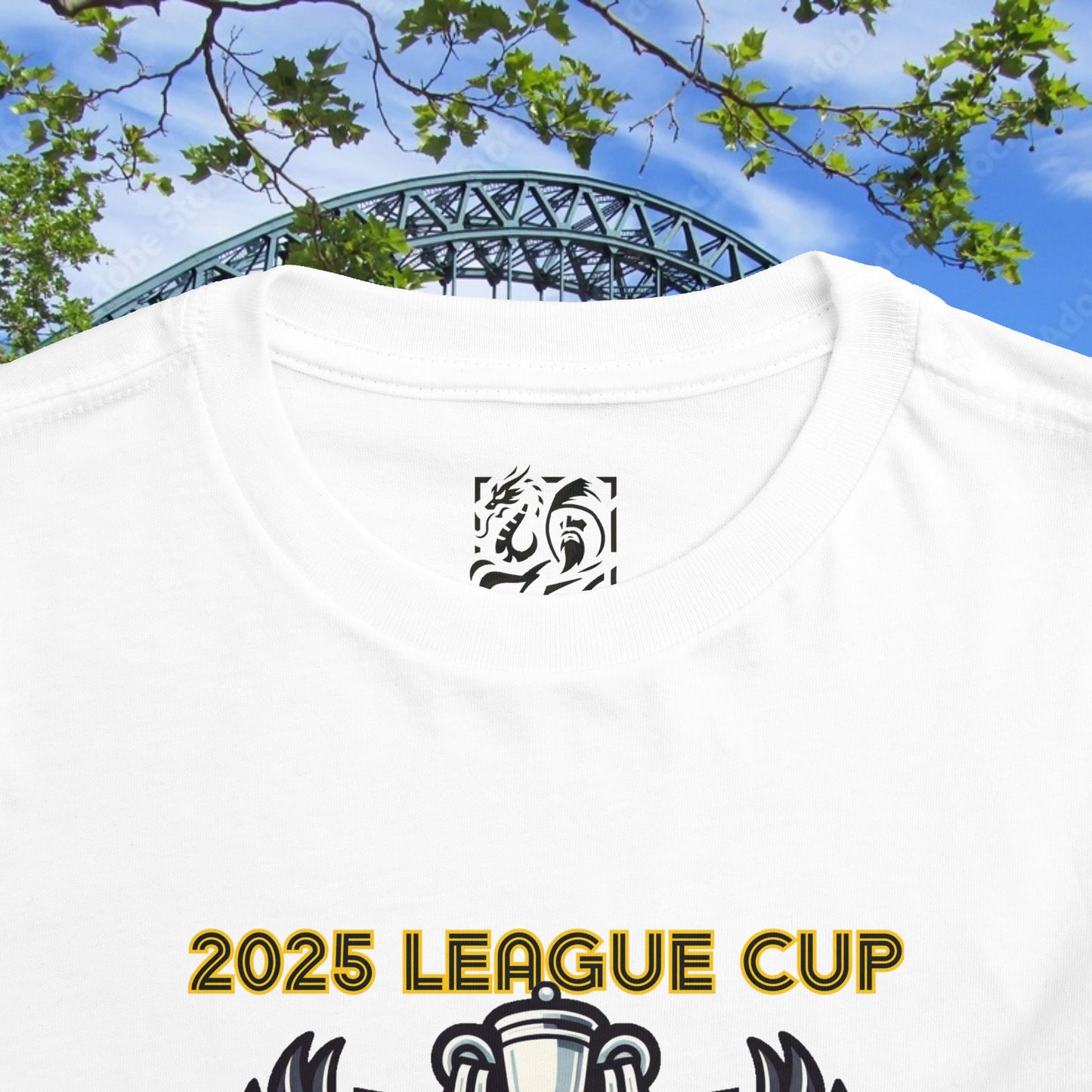 Newcastle Cup Champions Crest Toddler Tee