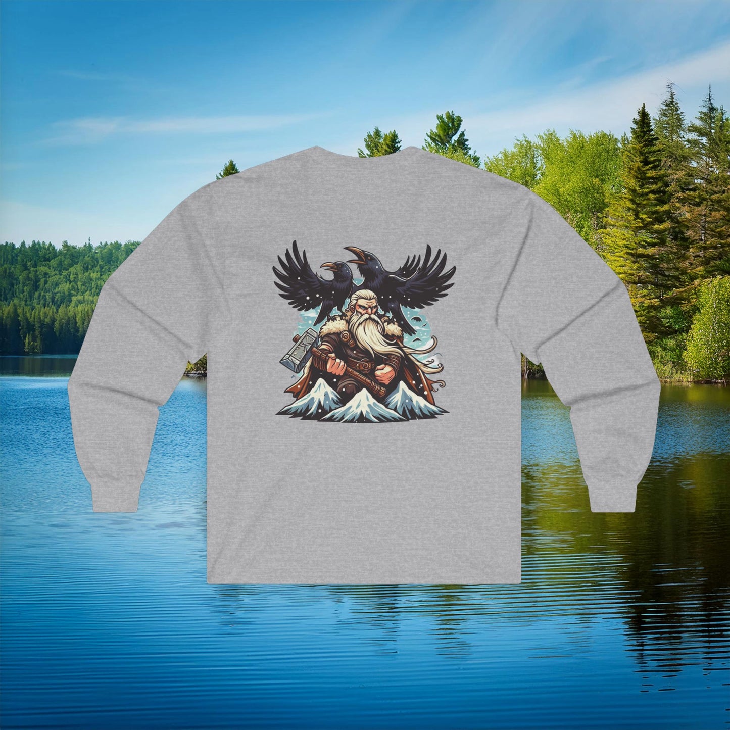 Viking From the North Long Sleeve Tee
