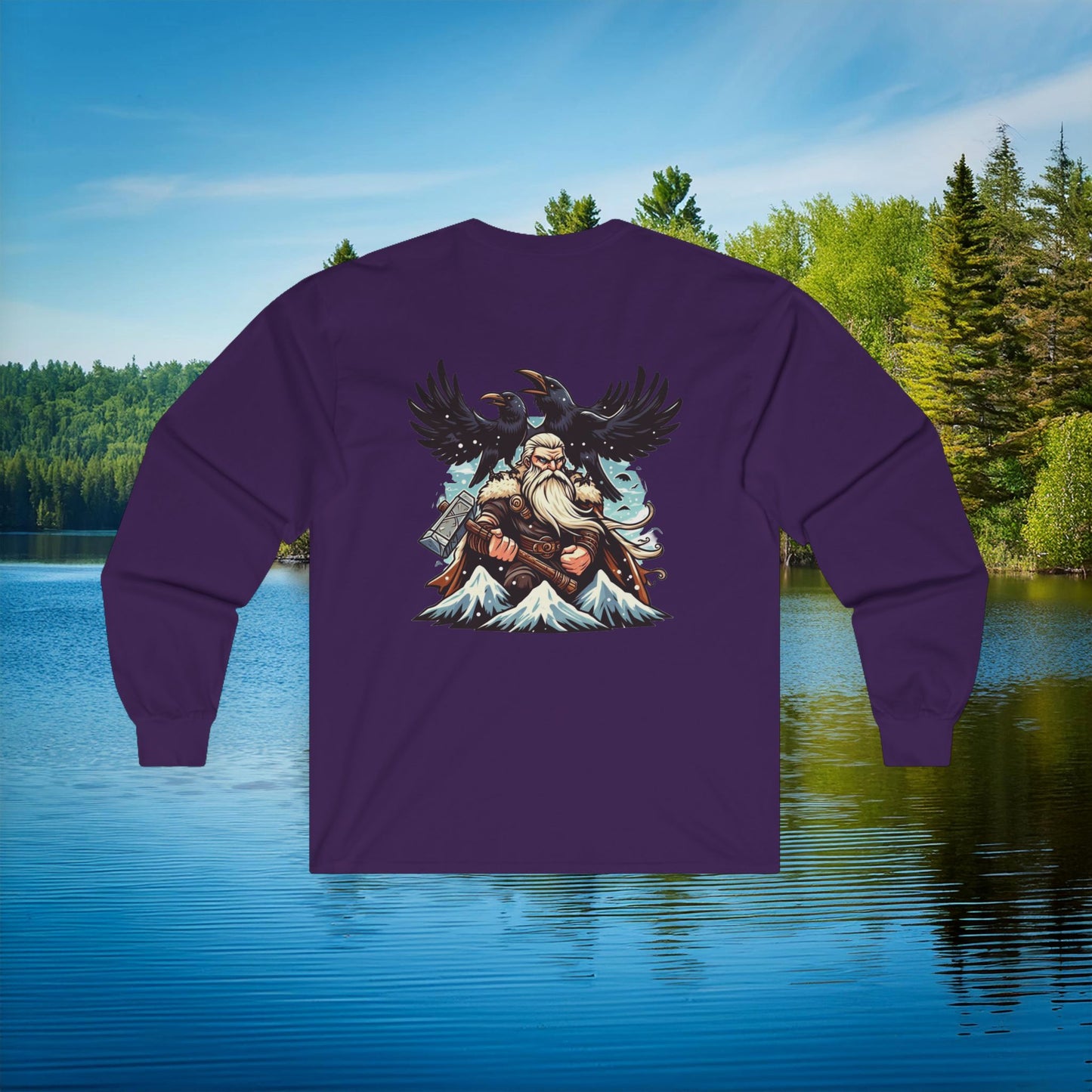 Viking From the North Long Sleeve Tee
