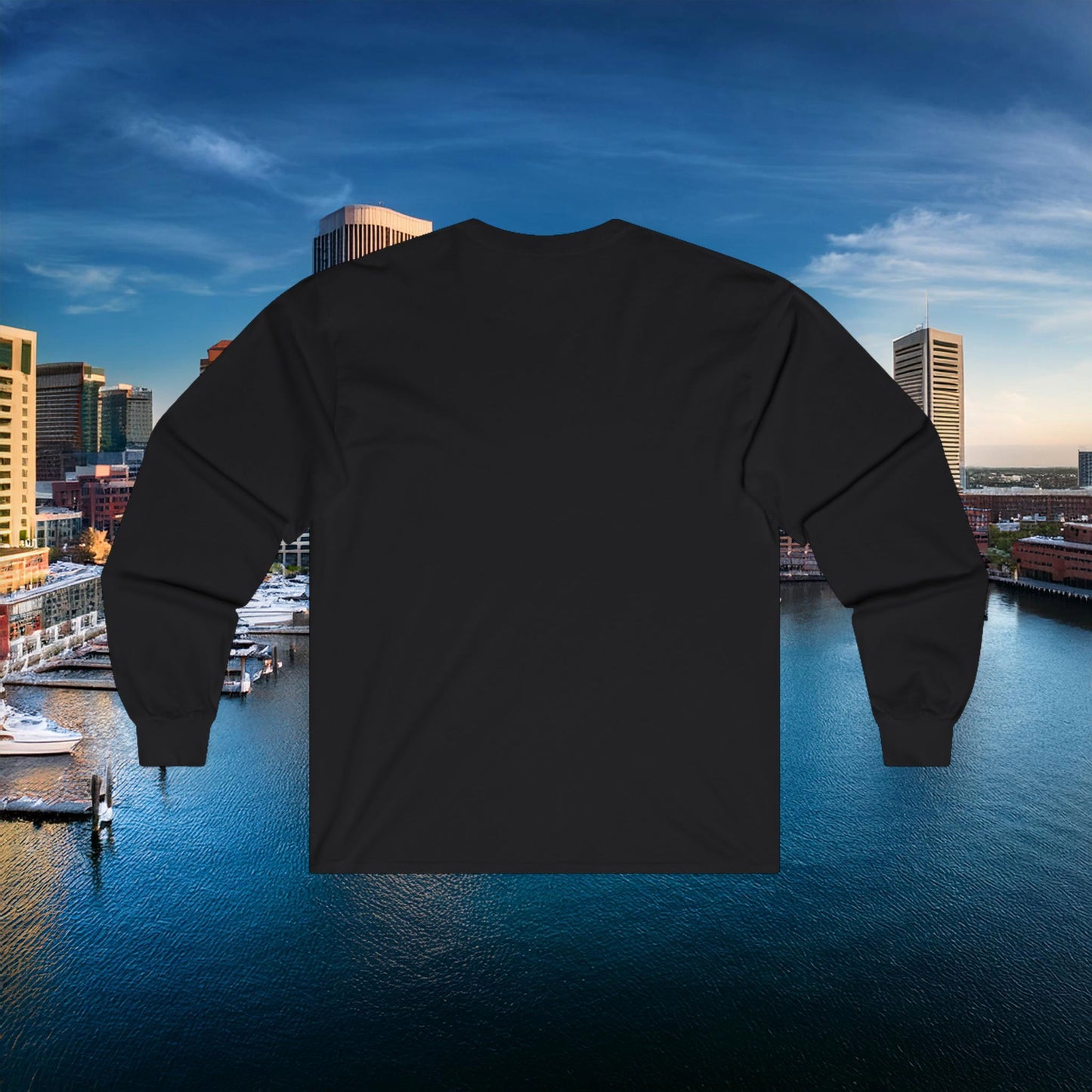 Baltimore Baseball Crest Long Sleeve Tee