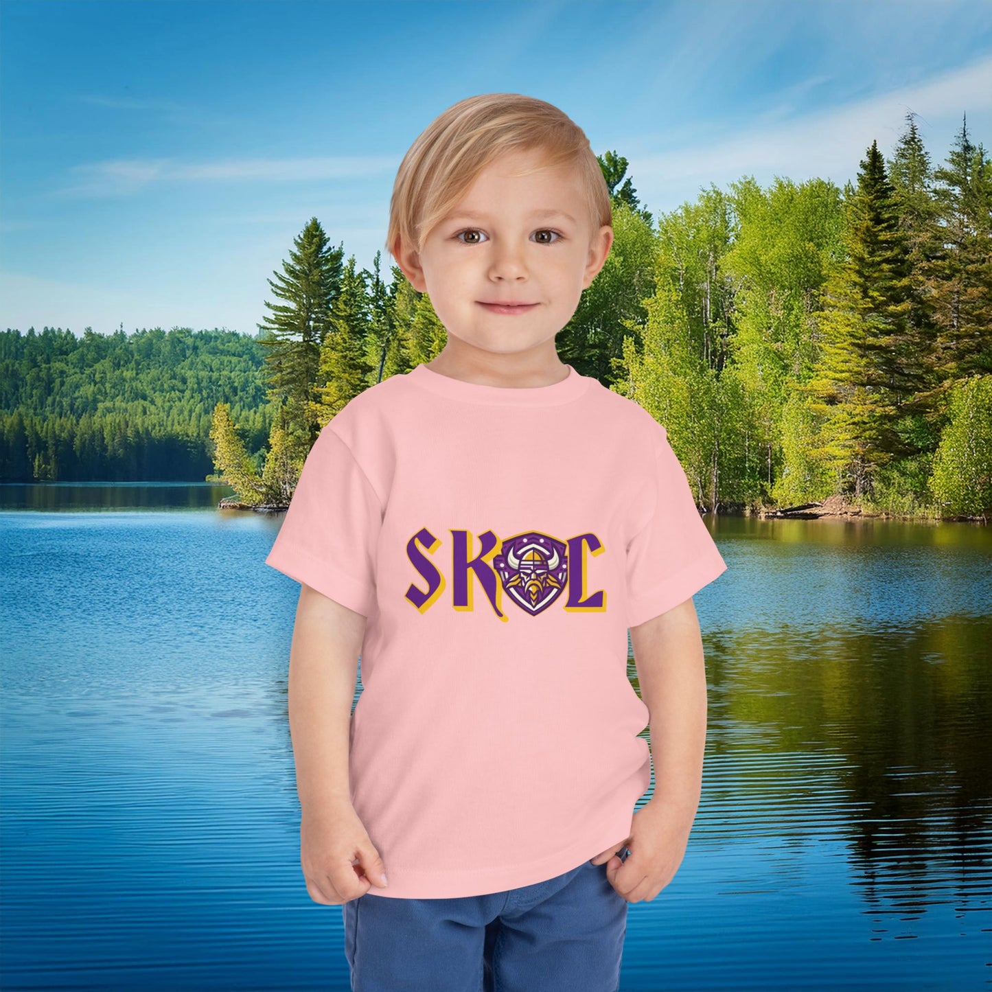 Minnesota Football SKOL Logo Toddler Tee