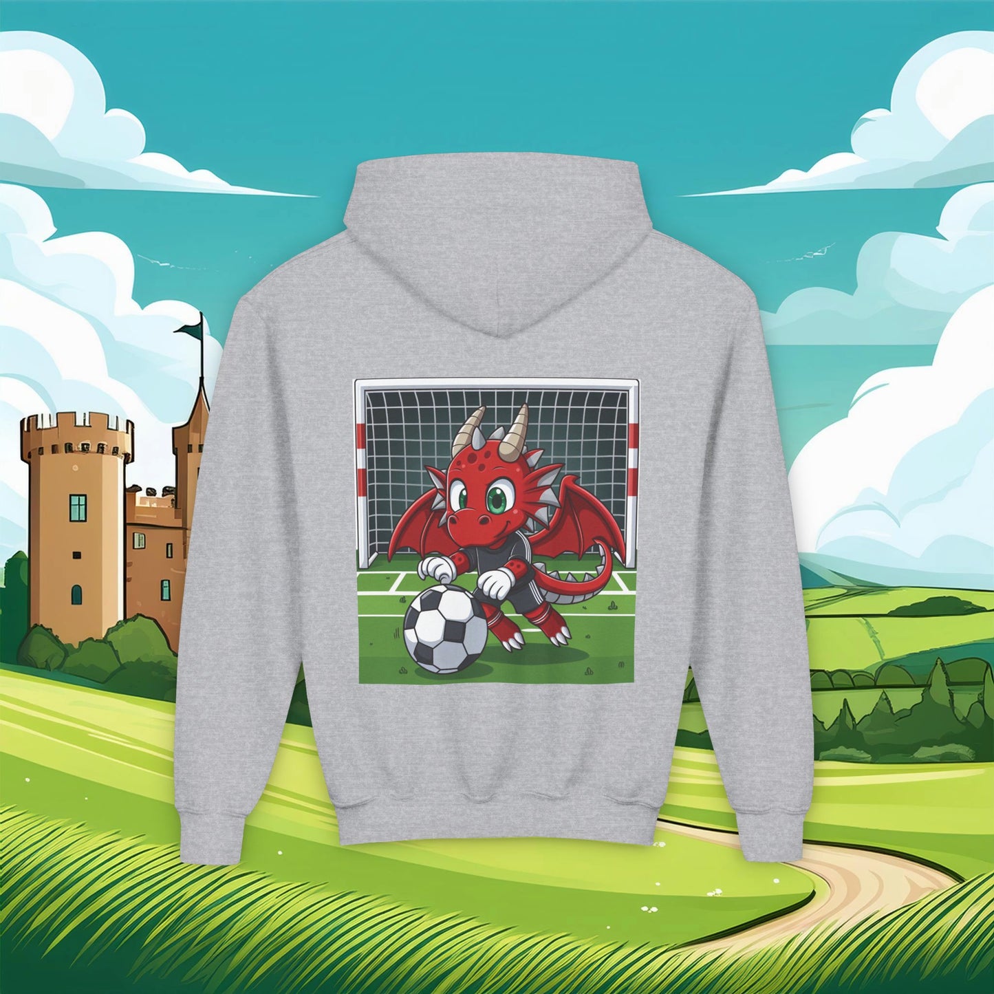 Wrexham Red Dragon Keeper Youth Hoodie