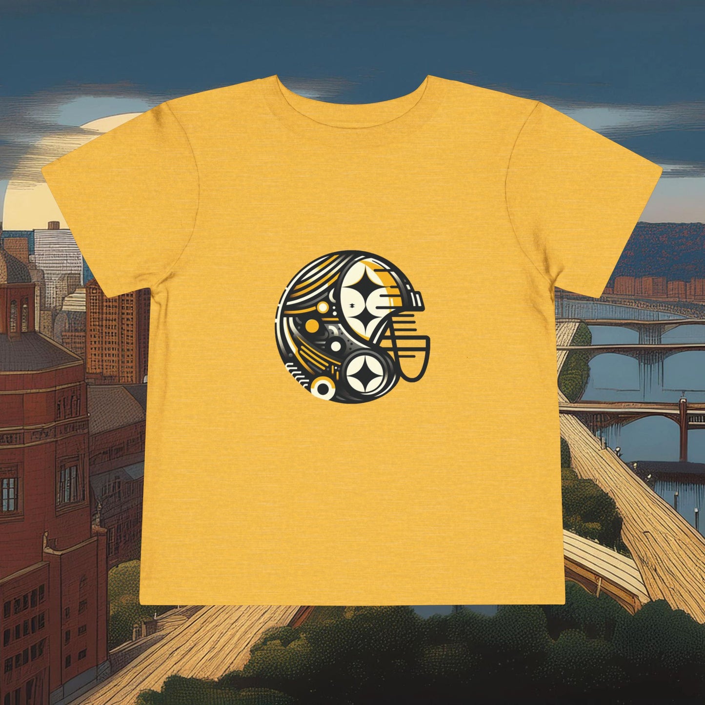 Pittsburgh Football Crest Toddler Tee